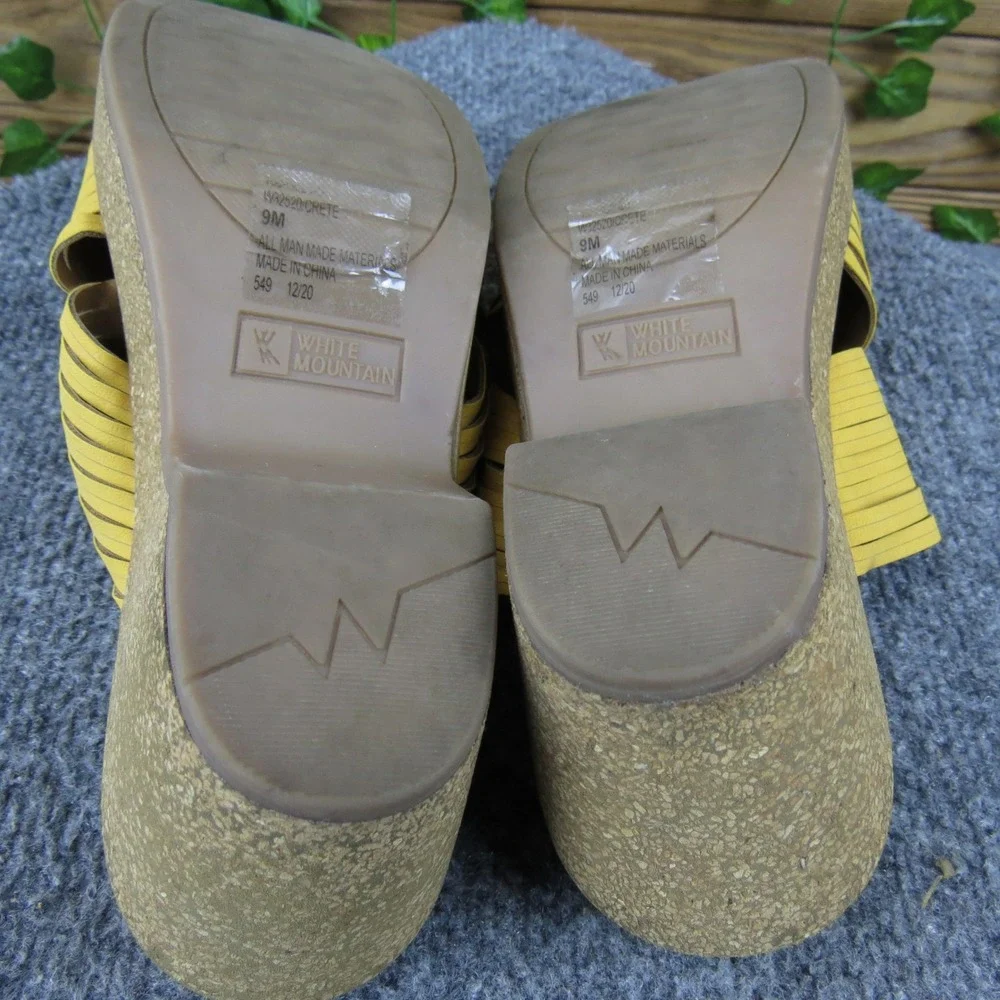 White Mountain Footbeds business slip